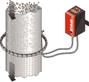 EI-Form Segmental Ionizer application